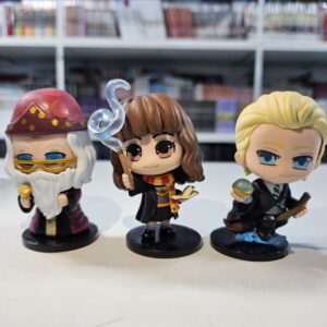 Set figuras Harry Potter x3