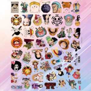 Stickers X50 ONE PIECE