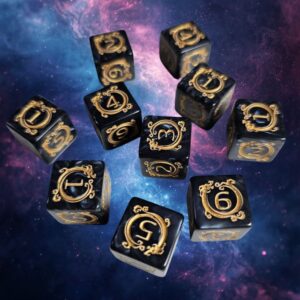 Set de dados D6 Especiales X10