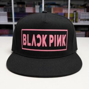 GORRA BLACK PINK (PLANA)