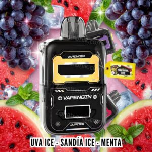 MAX BAR 30.000 PUFF grape ice - watermelon ice - Menta