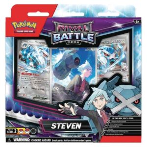 CARTAS POKÉMON TCG: RIVAL BATTLE DECK - STEVEN