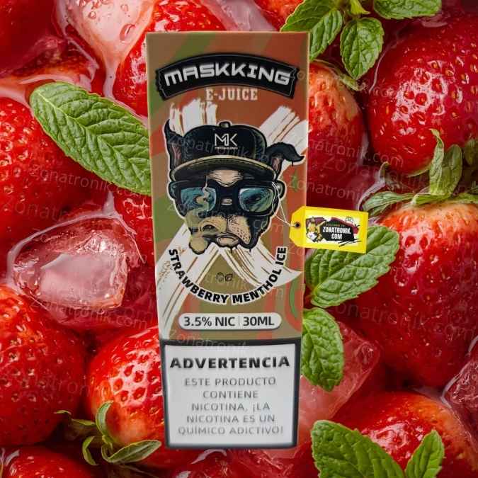 MASKKING SALT STRAWBERRY MENTHOL ICE 35MG 30ML