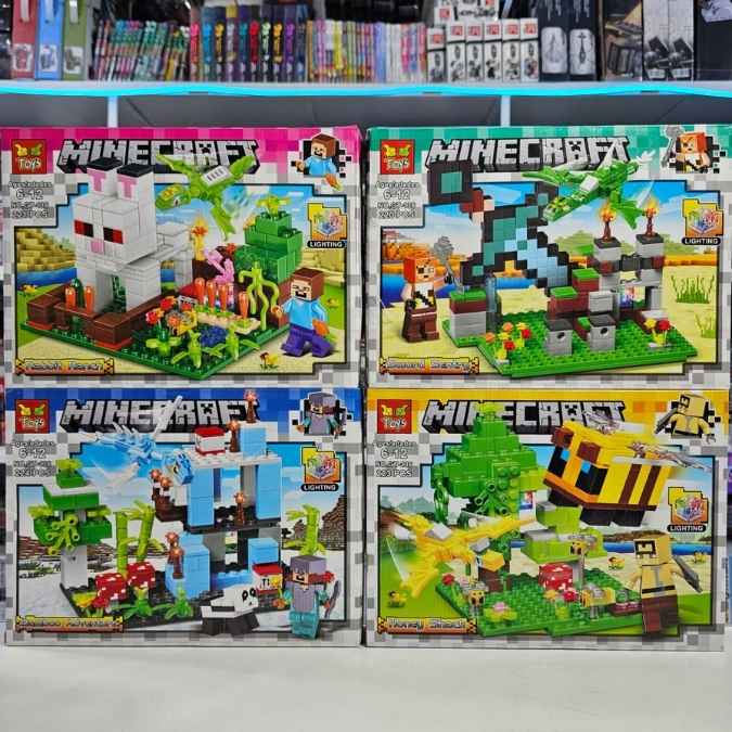Pogo Minecraft Animales 220pcs