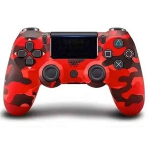 JOYSTICK PS4 CAMUFLADO ROJO