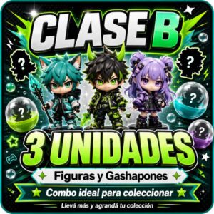PROMO CLASE B - 3 UNIDADES
