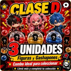 PROMO CLASE D - 3 UNIDADES