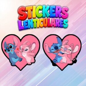 STICKER LENTICULAR STITCH & ANGELA CORAZON