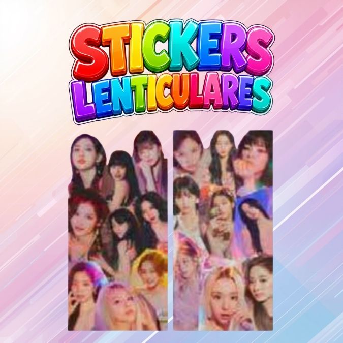 STICKER LENTICULAR KPOP TWICE