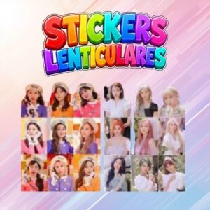 STICKER LENTICULAR KPOP TWICE