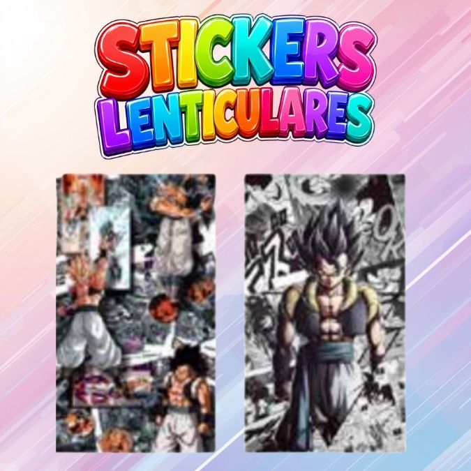 STICKER LENTICULAR GOGETA