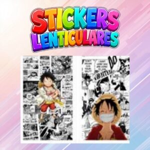 STICKER LENTICULAR LUFFY
