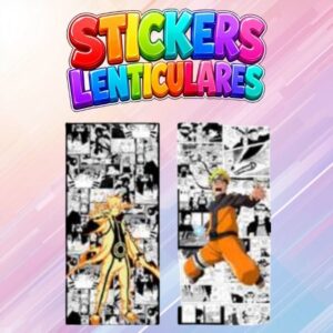 STICKER LENTICULAR NARUTO