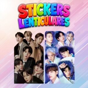 STICKER LENTICULAR BTS