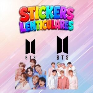 STICKER LENTICULAR BTS