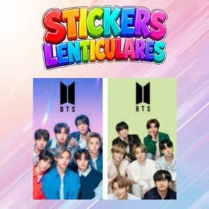 STICKER LENTICULAR BTS