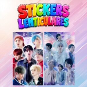 STICKER LENTICULAR BTS