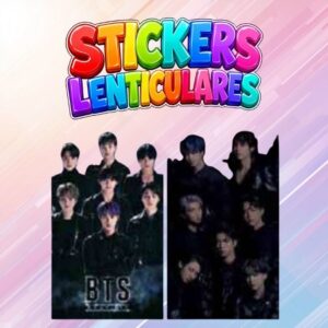STICKER LENTICULAR BTS