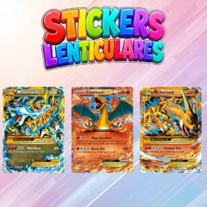 STICKER LENTICULAR CHARIZARD EX