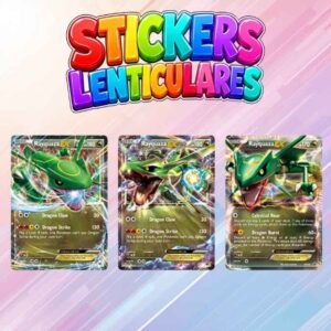 STICKER LENTICULAR RAYQUAZA EX
