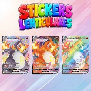 STICKER LENTICULAR CHARIZARD VMAX