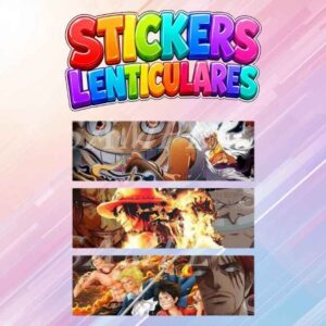 STICKER LENTICULAR ONE PIECE