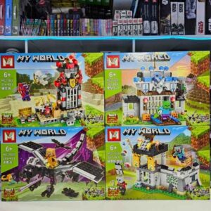 Pogo My World (Minecraft) Fortalezas x4 MG1186 1100pcs aprox