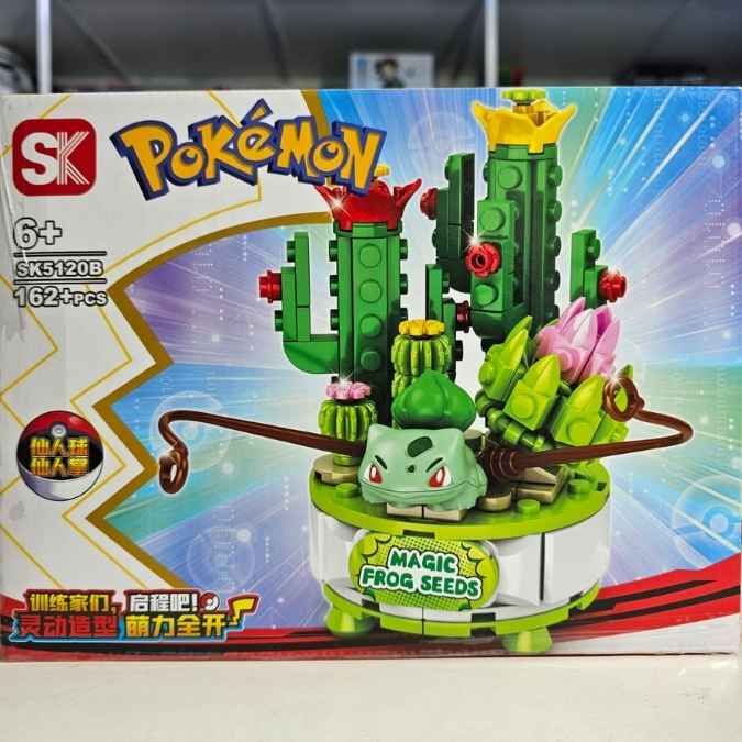 Pogo Pokemon Bulbasaur 162+pcs