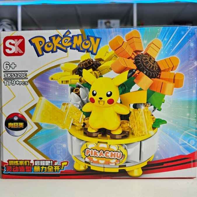 Pogo Pokemon Pikachu 179+pcs