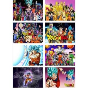 Posters x8 29CM 42CM Dragon Ball
