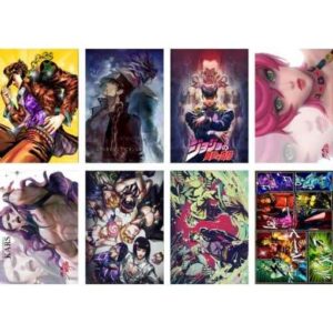 Posters x8 29CM 42CM JoJo s Bizarre Adventure