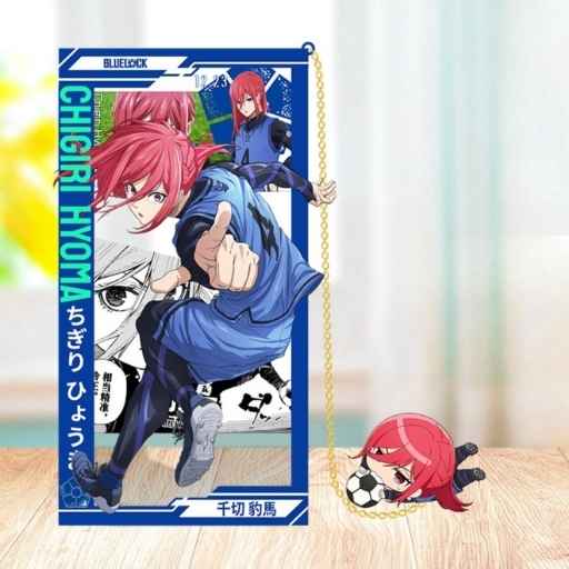 MARCAPAGINAS METAL CHIGIRI HYOMA - BLUE LOCK
