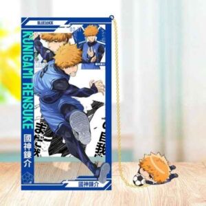 MARCAPAGINAS METAL KUNIGAMI RENSUKE - BLUE LOCK