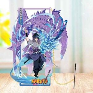 MARCAPAGINAS METAL SASUKE - NARUTO