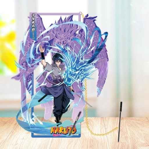 MARCAPAGINAS METAL SASUKE - NARUTO