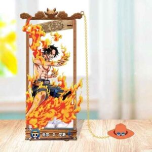 MARCAPAGINAS METAL ACE - ONE PIECE