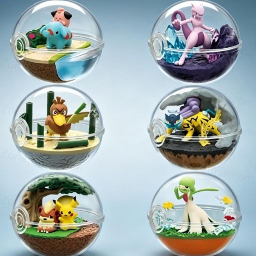 Caja Sorpresa Pokemon Terrario Brown C/u