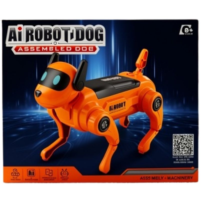 Perro robot armable AI