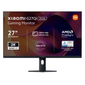 Monitor Gamer Xiaomi G27QI 27″ Quad HD 180Hz IPS – Blanco