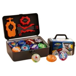 Set de Beyblades de batalla x8 con lanzador