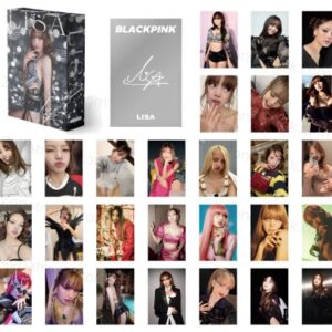 PHOTOCARDS X55 LISA - BLACK PINK
