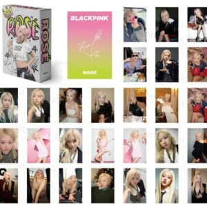 PHOTOCARDS X55 ROSE - BLACK PINK