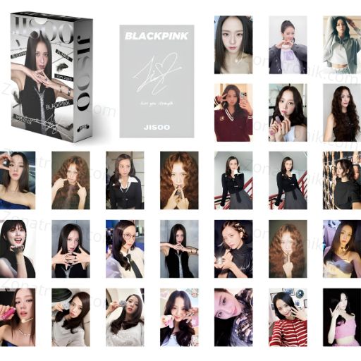 PHOTOCARDS X55 JISOO - BLACK PINK