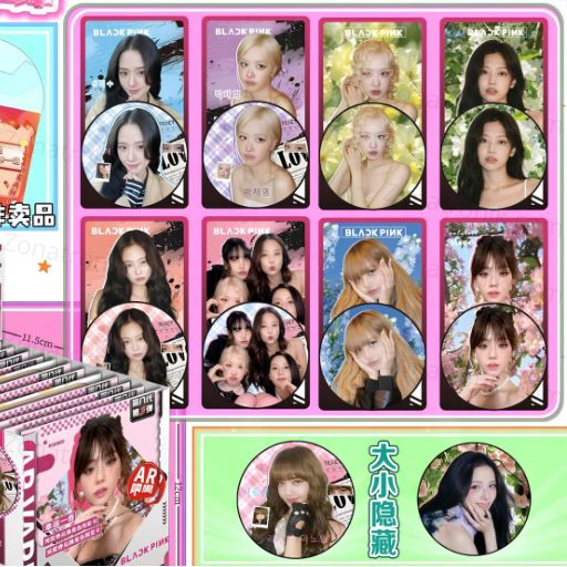 Pin Sorpresa C/u Black Pink