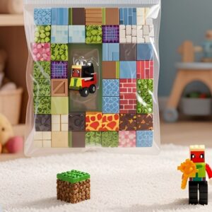 Bloques magnéticos estilo Minecraft x48