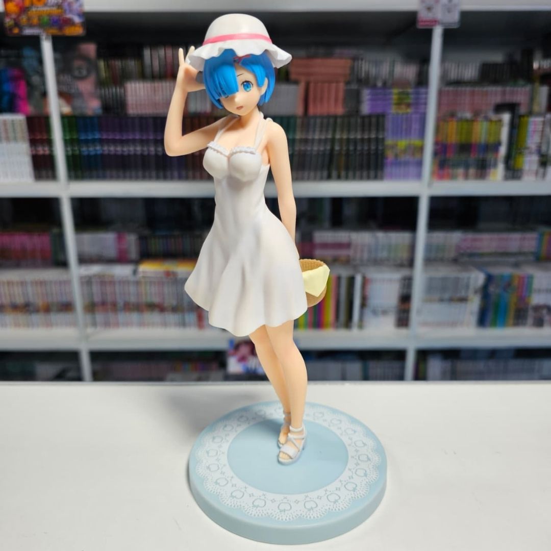 Figura Rem White Summer Dress Sega - Re Zero