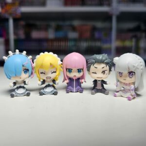 Figura Set Figuras Chbi - Re Zero