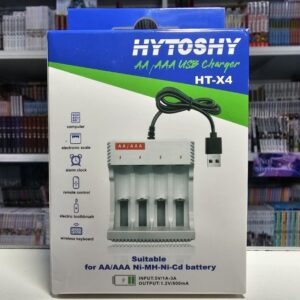Cargador de pilas AA-AAA USB Hytoshy