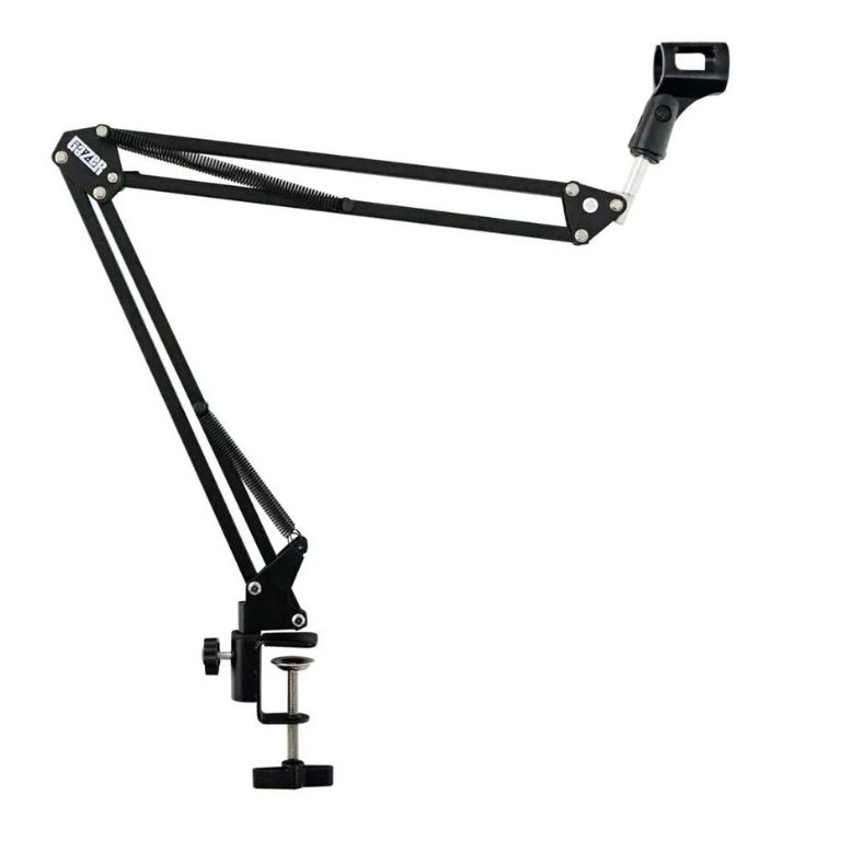 Brazo articulado de mesa para micrófono