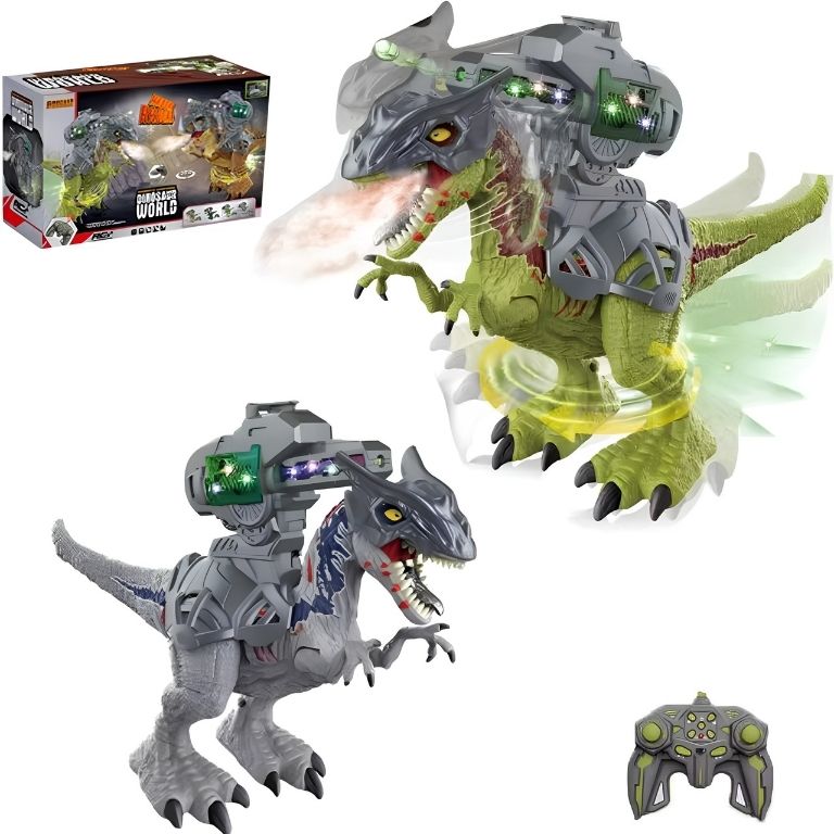 Raptor de batalla a control remoto con luces y sonidos